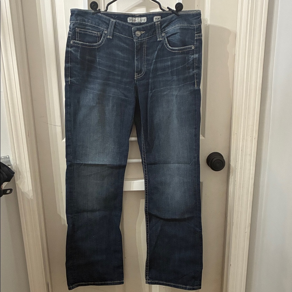 BKE Women's Indigo Bootcut Jeans